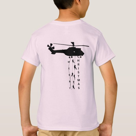 メリークリスマス Tシャツ (裏面)