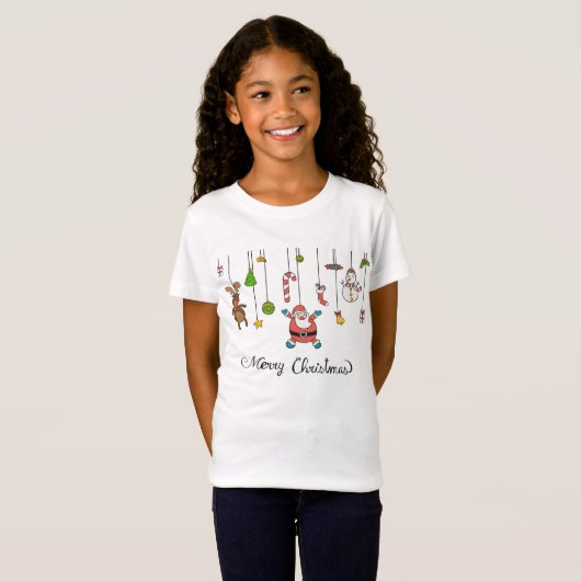 メリークリスマス Tシャツ (正面フル)