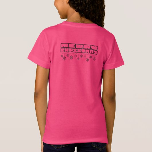 メリークリスマス Tシャツ (裏面)