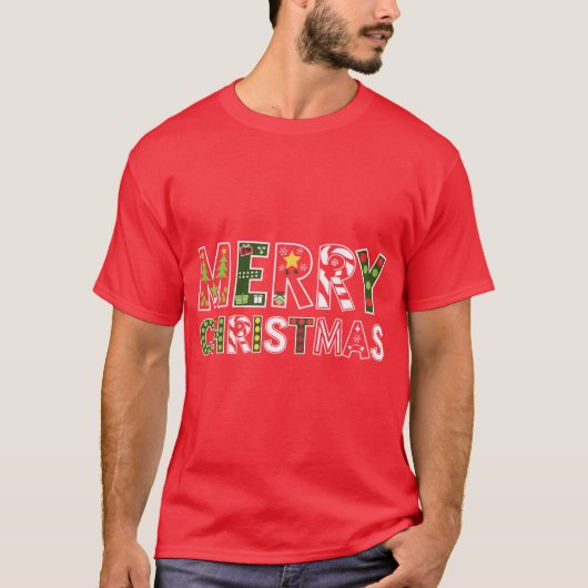 メリークリスマス Tシャツ (正面)