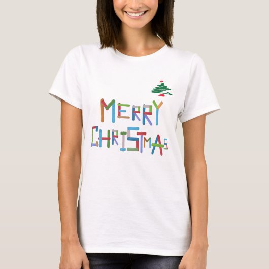 メリークリスマス Tシャツ (正面)