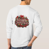 メリークリスマス Tシャツ (裏面)