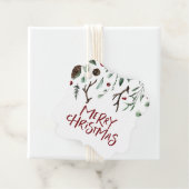 メリークリスマス | Winter 素朴 Greenery Berry フェイバータグ (インサイチュ)