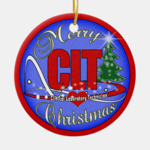 メリークリスマスCLTオーナメント – クリニカルラボテック セラミックオーナメント