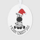 メリークリスマスEDS戦士ゼブラリボン オーナメント (正面)
