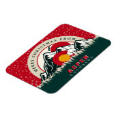 メリークリスマスfromコロラド《植物》アスペンお土産 マグネット (左側)