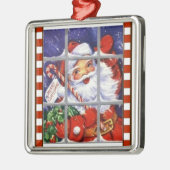 メリークリスマスfromサンタオーナメント メタルオーナメント (左)