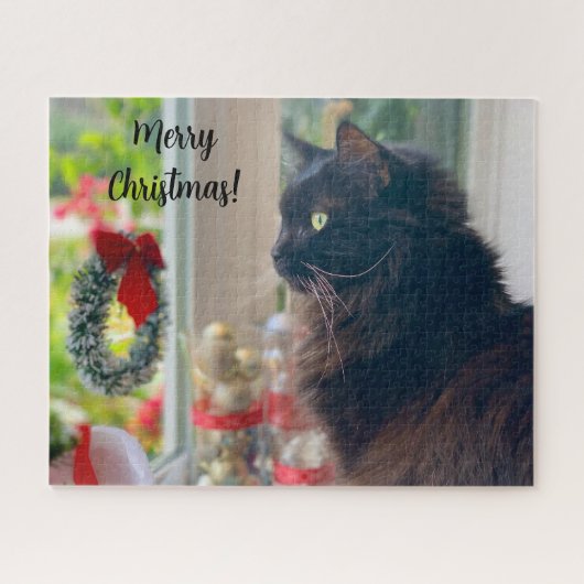 メリークリスマスfromバスター子猫ジグソーパズル ジグソーパズル (横)