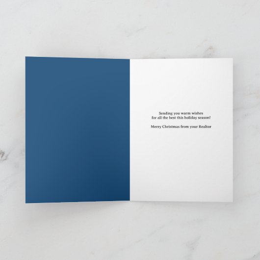 メリークリスマスfrom不動産仲介業者スノーイハウス シーズンカード (内部)