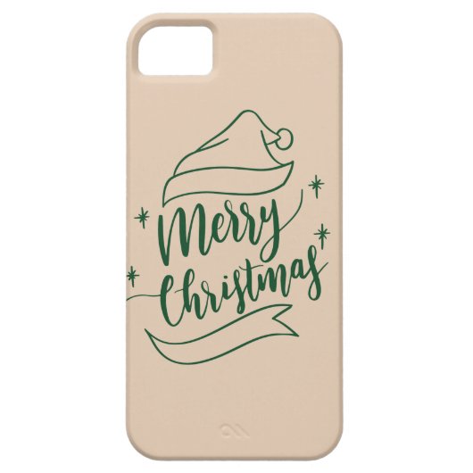 メリークリスマスiPhoneケース Case-Mate iPhoneケース (裏面)