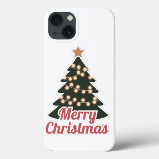 メリークリスマスiPhone 13ケース：フェスティバル新モデル Case-Mate iPhoneケース (裏面)