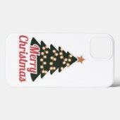 メリークリスマスiPhone 13ケース：フェスティバル新モデル Case-Mate iPhoneケース (裏面 (横))