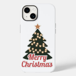 メリークリスマスiPhone 14ケース：スタイリッシュ新モデル Case-Mate iPhone 14ケース