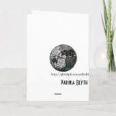 メリークリスマスMeerkat シーズンカード (裏面)