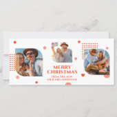 メリークリスマスMr. & Mrs. 3フォトコラージュモダン (正面)