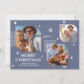 メリークリスマスMr. & Mrs. 3フォトコラージュモダン (正面)