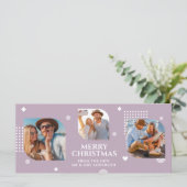 メリークリスマスMr. & Mrs. 3フォトコラージュモダン (スタンド正面)