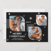 メリークリスマスMr. & Mrs. 3フォトコラージュモダン (正面)