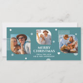 メリークリスマスMr. & Mrs. 3フォトコラージュモダン (正面)