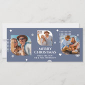 メリークリスマスMr. & Mrs. 3フォトコラージュモダン (正面)