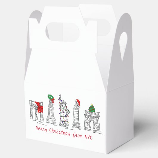 メリークリスマスNYCニューヨーク市クリスマスランドマーク フェイバーボックス (オープン)