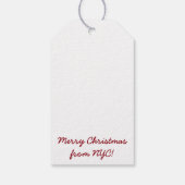 メリークリスマスNYCロックフェラーセンターアイスリンク ギフトタグ (裏面)