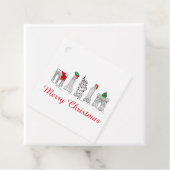 メリークリスマスNYC建物ランドマークス フェイバータグ (インサイチュ)