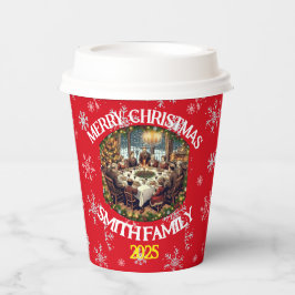 メリークリスマスPNG昇華デザイン 紙コップ