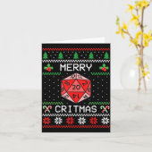 メリークリスマスRPGボードゲームロールプレイU カード (黄色い花)