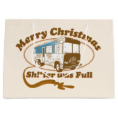 メリークリスマスSh!*terがいっぱいだった ラージペーパーバッグ (正面)
