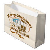 メリークリスマスSh!*terがいっぱいだった ラージペーパーバッグ (正面アングル)