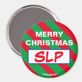 メリークリスマスSLP冷凍機磁石 マグネット (正面/裏面)