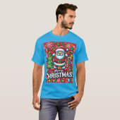 メリークリスマスTシャツデザイン Tシャツ (正面フル)