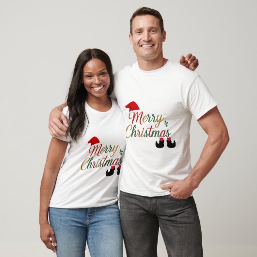 メリークリスマスTシャツ – 楽しいホリデーT Tシャツ (ユニセックス)