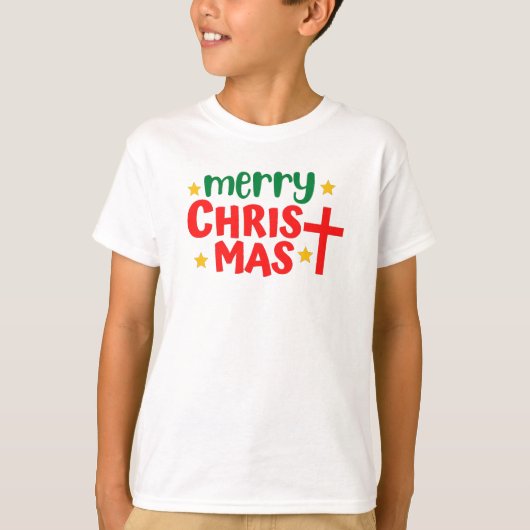 メリークリスマスTシャツ Tシャツ (正面)