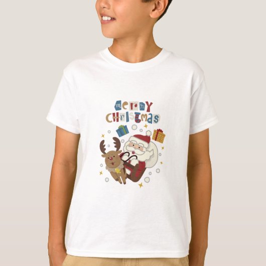 メリークリスマスTシャツ Tシャツ (正面)