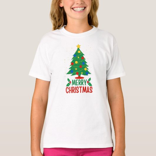 メリークリスマスTシャツ Tシャツ (正面)