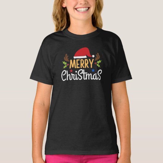 メリークリスマスTシャツ Tシャツ (正面)