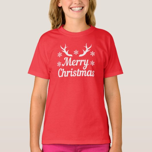 メリークリスマスTシャツ Tシャツ (正面)