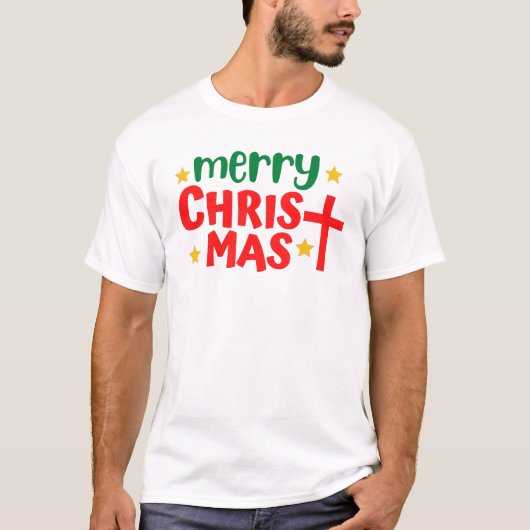 メリークリスマスTシャツ Tシャツ (正面)