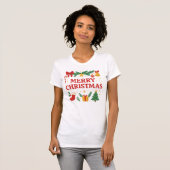 メリークリスマスTシャツ Tシャツ (正面フル)