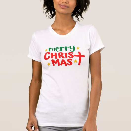 メリークリスマスTシャツ Tシャツ (正面)