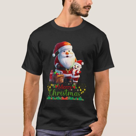 メリークリスマスTシャツ Tシャツ (正面)