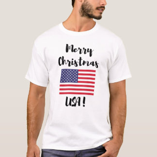 メリークリスマスUSA Tシャツ