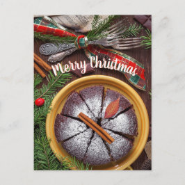 メリークリスマスXマスのテーブルハガキ ポストカード