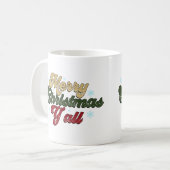 メリークリスマスY'すべてのマグカップ コーヒーマグカップ (正面左)