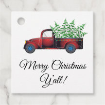 メリークリスマスY'allメッセージカード