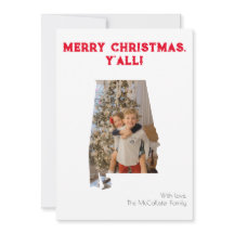 メリークリスマスY'all Red Alabama州写真