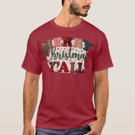 メリークリスマスY'all Tシャツ
