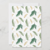 メリークリス黒金ゴールド赤いホリーベリー (裏面)